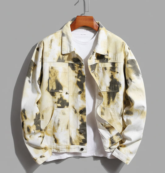 Veste en jean rétro - Coupe ample style coréen