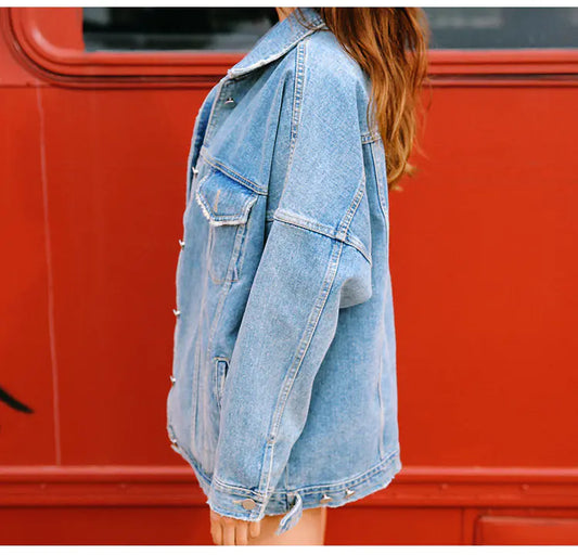 Jacket Jeans Plus en denim