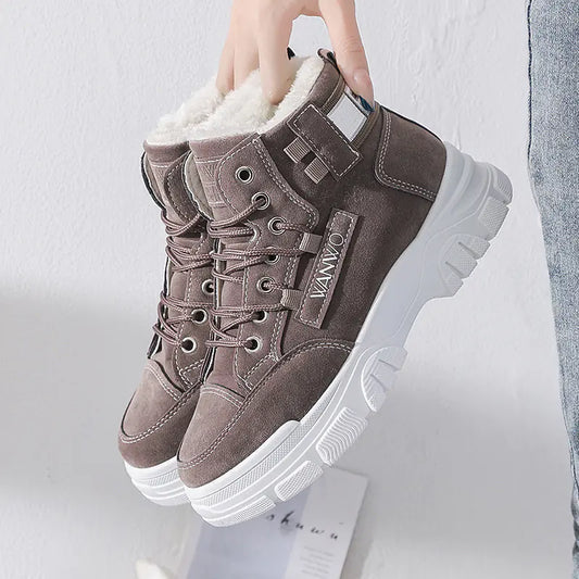 Bottes unisex en coton épais