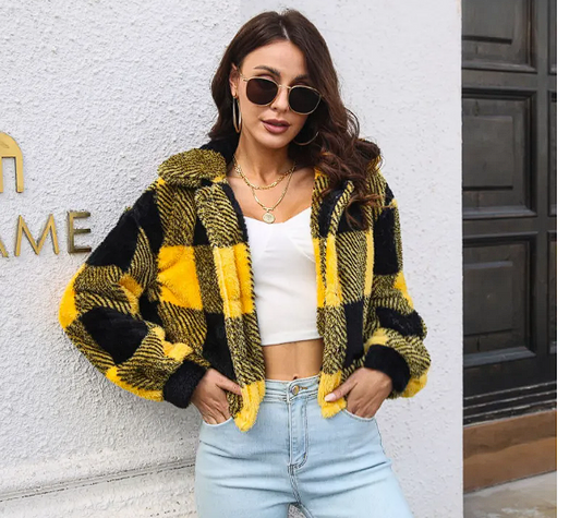 Veste de velours double face