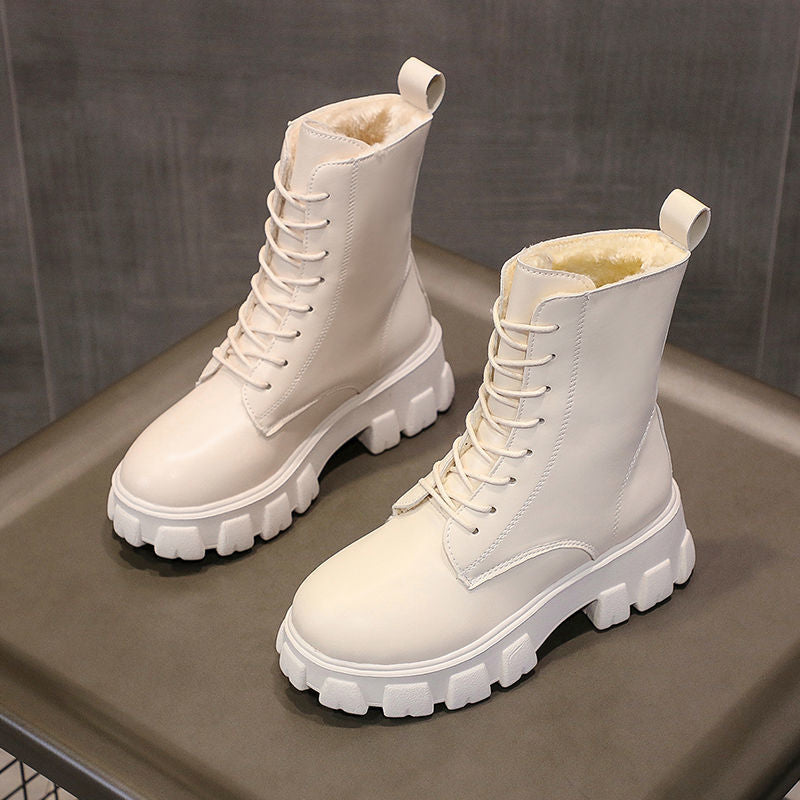 Bottes courtes en coton moderne