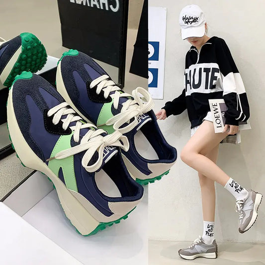 Chaussures de sport à plateforme légères et respirantes