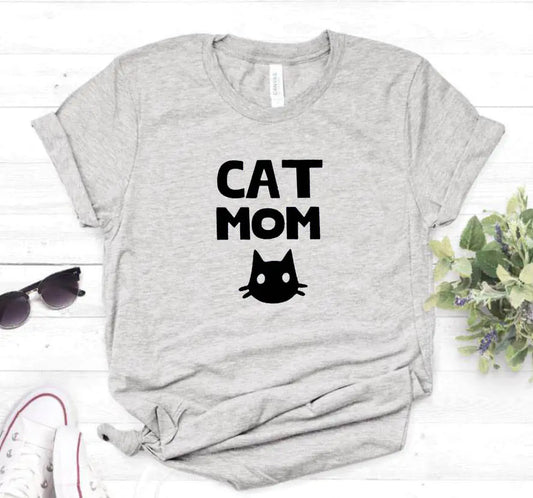 Cat Mom T-shirt