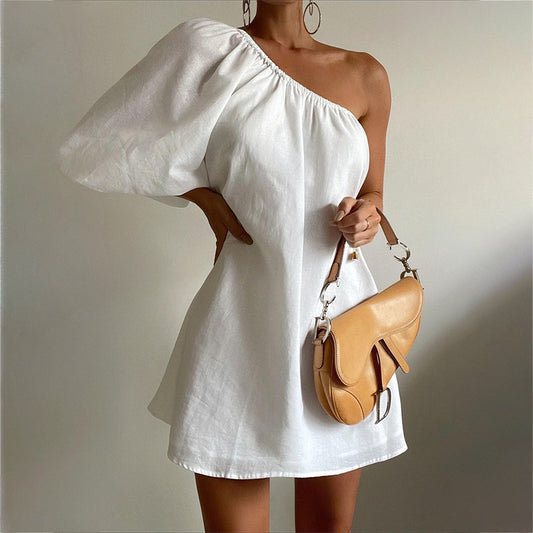 Robe courte en vrac