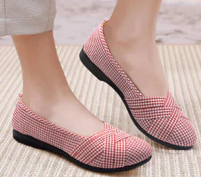 Chaussures en toile respirantes à semelle souple