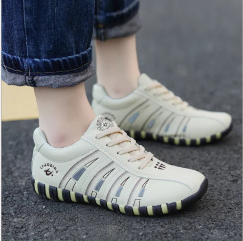 Chaussures à lacets ronds