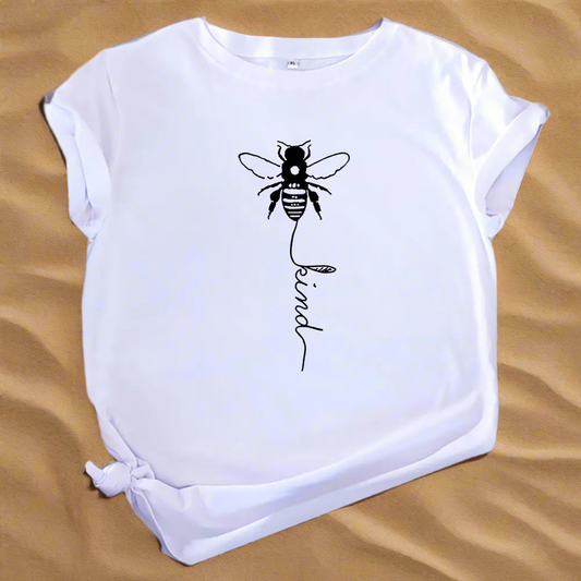 Bee Short Sleeve T-Shirt pour femmes