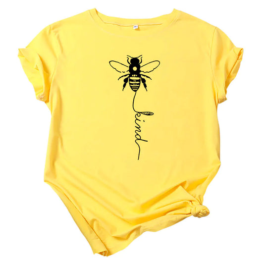 Bee Short Sleeve T-Shirt pour femmes